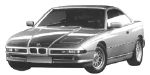 BMW E31 B3086 Fault Code