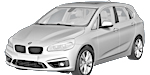 BMW F45 B3086 Fault Code